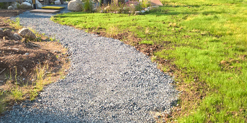 Gravel Walking Path: The Completion